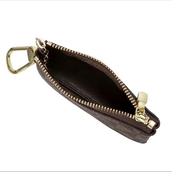 Mini Vintage Zipper Coin Purse, Versatile Keychain Bag With Keyring - Picture 8 of 8